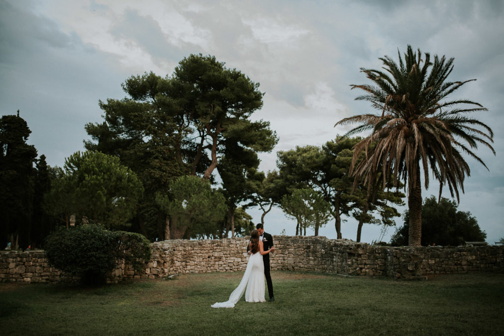 location for wedding session on Adriatic