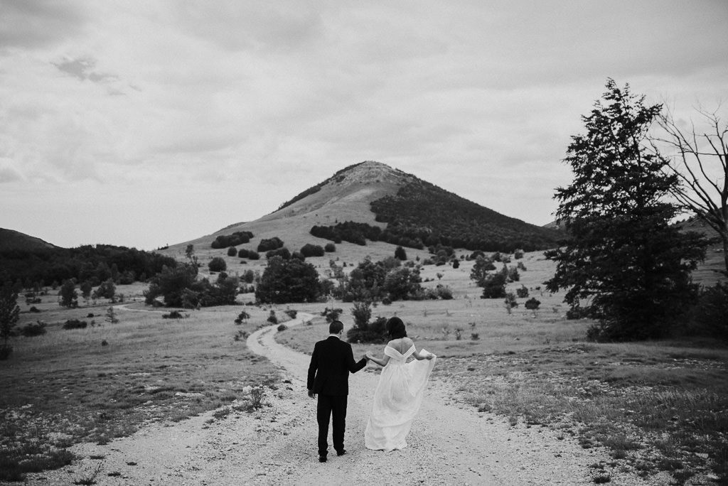 wedding in mountains